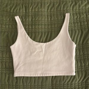 John Galt Lydia Tank Top in White